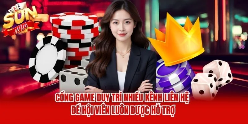 Cổng game duy trì nhiều kênh liên hệ để hội viên luôn được hỗ trợ Cổng game duy trì nhiều kênh liên hệ để hội viên luôn được hỗ trợ